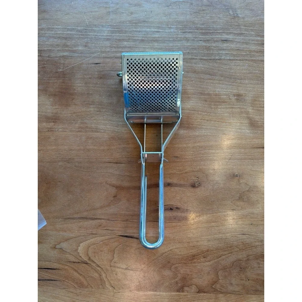 Stainless Steel Triangle Potato Ricer‎ and Fruit Press